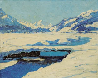 St. Moritz con Piz della Margna